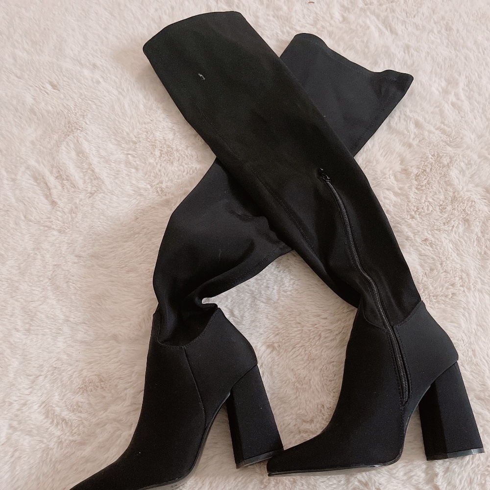 Thigh high boots